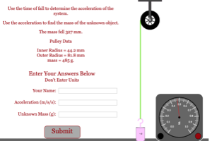 Moment of Inertia Unknown Mass Problem