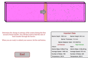 Entropy Change Problem
