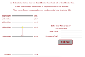 Image for Light from Atom Problem