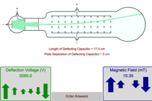 Mass and Speed of Particle from Electric and Magnetic Fields