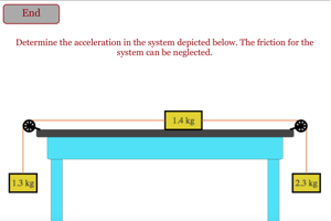 Newton's Law System with 3 masses